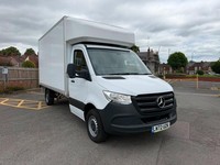 2022 Mercedes-Benz Sprinter 3.5t Progressive Luton Tail-Lift CHASSIS CAB Diesel 
