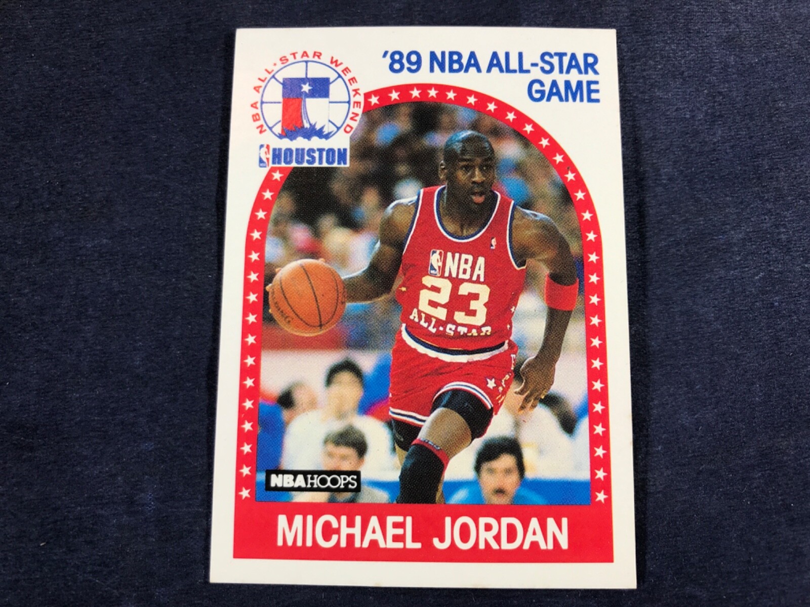 Z3-8 BASKETBALL CARD - MICHAEL JORDAN ALL-STAR GAME - 1989