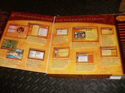 LEARN SPANISH YOUR WAY Knowledge Adventure Software Audio Headphones Workbook LN