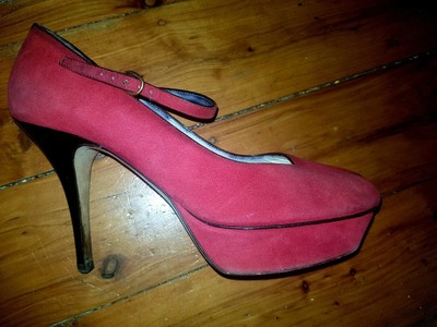 red ysl heels