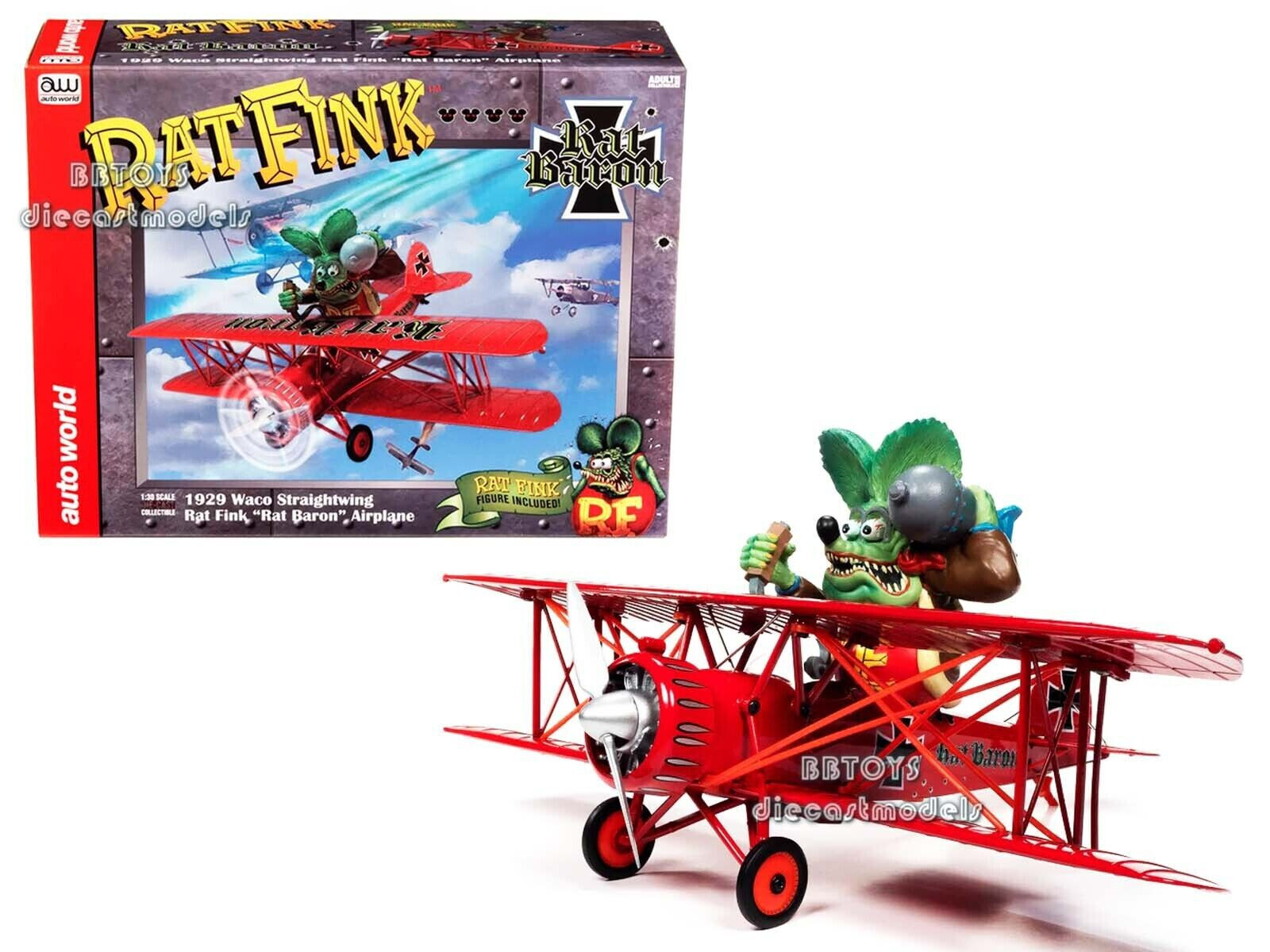 ラットフィンク 1929 WACO STRAIGHTWING RAT BARON Waco Straightwing Rat Fink 