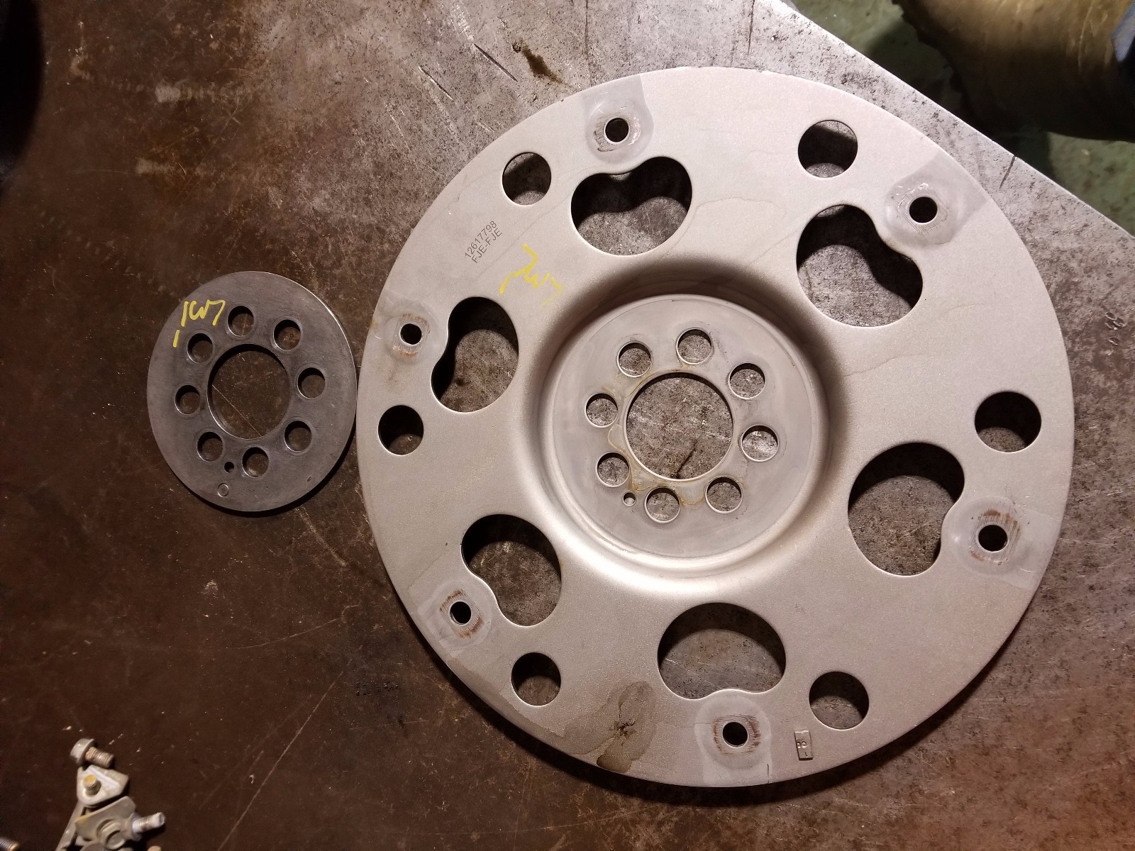 20112015 Duramax LML Flex Plate Allison SPACER PLATES TORQUE CONVERTER