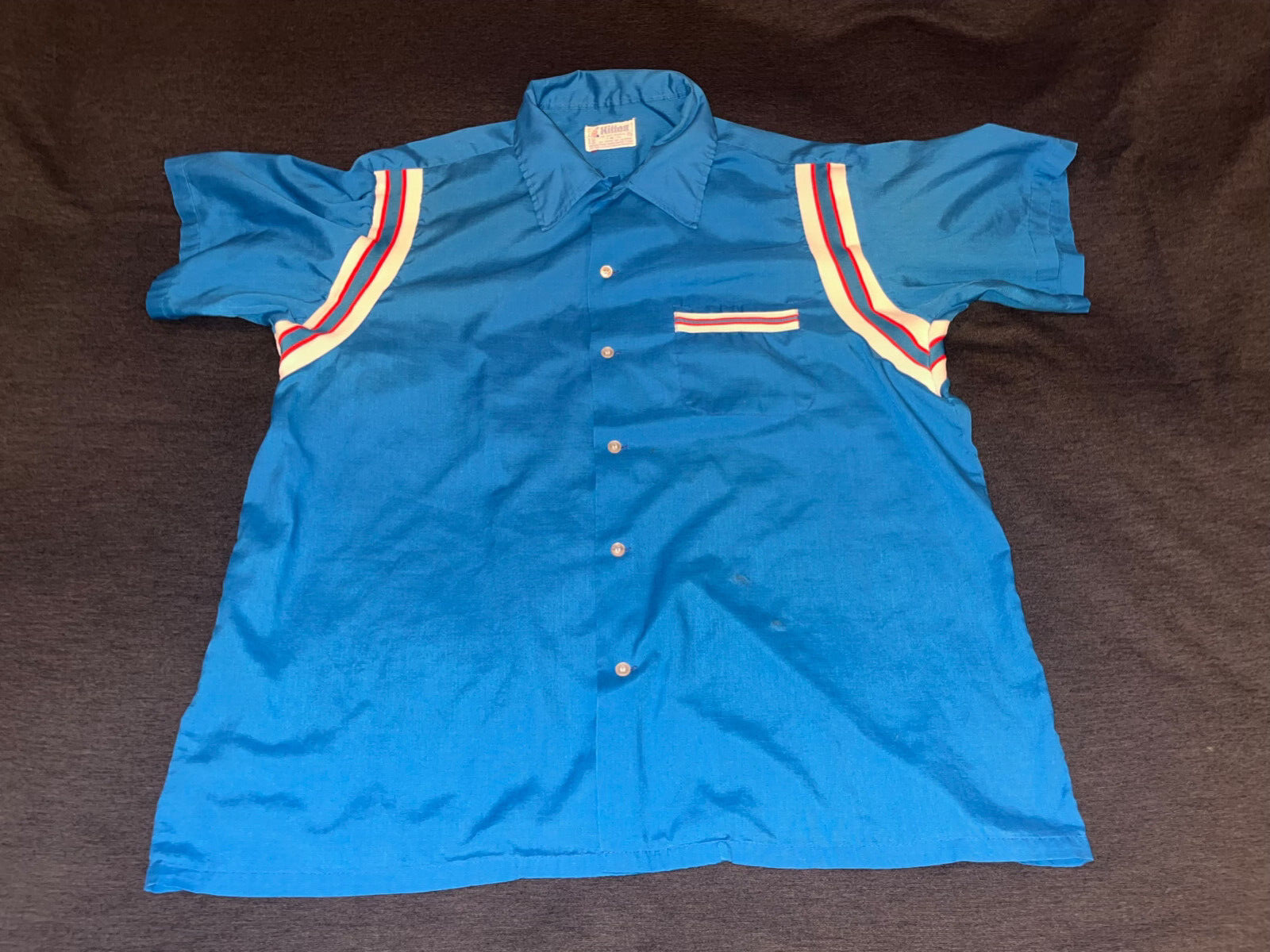 Vintage Hilton Bowling Don Carters Fort Worth Men's Shirt