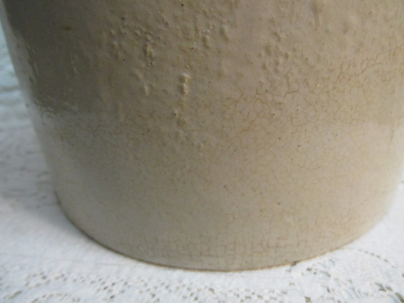 Antique Vintage Stoneware Crock Whiskey Jug