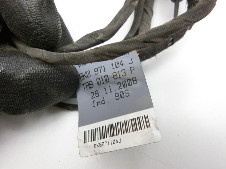 Audi Audi A5 8T 09-11 PDC Kabelbaum Einparkhilfe Hinten Audi Audi A5 8T 09-11 20.04.2011 8K0971104J gebraucht Vorschau 4