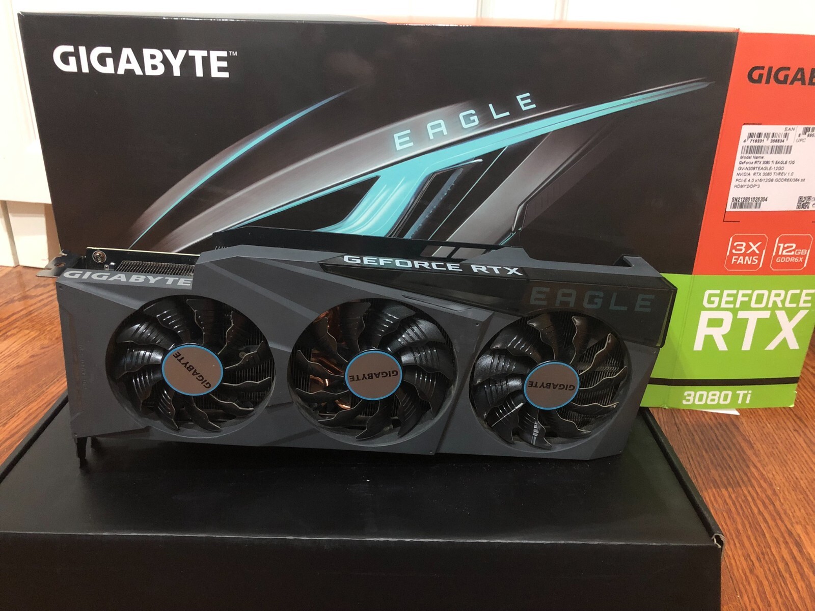 Gigabyte GeForce RTX 3080 Ti EAGLE 12GB GDDR6X GV-N308TEAGLE Gigabyte GeForce RTX 3080 Ti EAGLE 12GB GDDR6X GV-N308TEAGLE