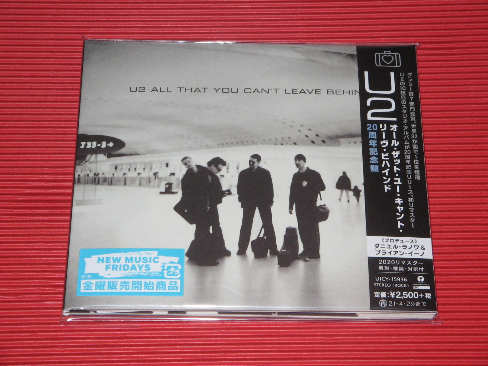 U2 / オール・ザット・ユー・キャント・リーヴ・ビハインド（20周年