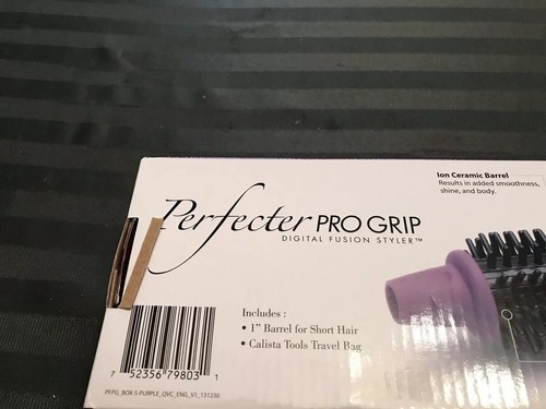 Perfecter Pro Grip Digital Fusion Styler 1” Barrel New Sealed In Box Never Used
