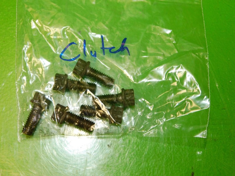 88-91 Civic CRX Si OEM D16A6 engine motor trans clutch mount bolts SET