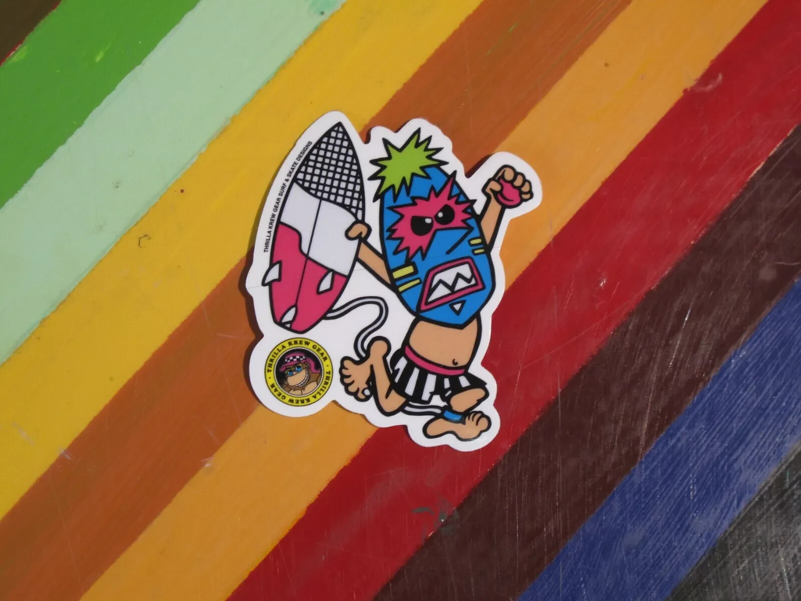 MIKE MCGILL 魚デザイン ステッカー80s MIKE MCGILL 魚デザイン ステッカー80s Mike McGill