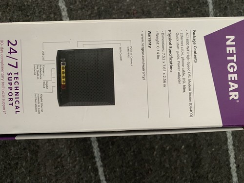 Netgear AC1600 Cable Modem/ Router