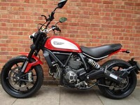 DUCATI SCRAMBLER 800  FULL SERVICE , ONE PREVIOUS OWNER ,VERY LOW MILES