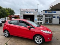2011 Ford Fiesta 1.25 Zetec 5dr [82] HATCHBACK Petrol Manual