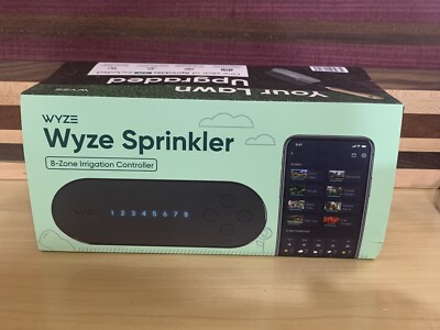 New Wyze Smart Sprinkler Controller WSPRK1 8-Zone Irrigation Controller Open Box