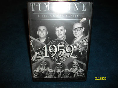 (未使用･未開封品)Timeline: 1959 [DVD] Timeline 1959 (DVD, 2000) A Historical Series BRAND NEW AND