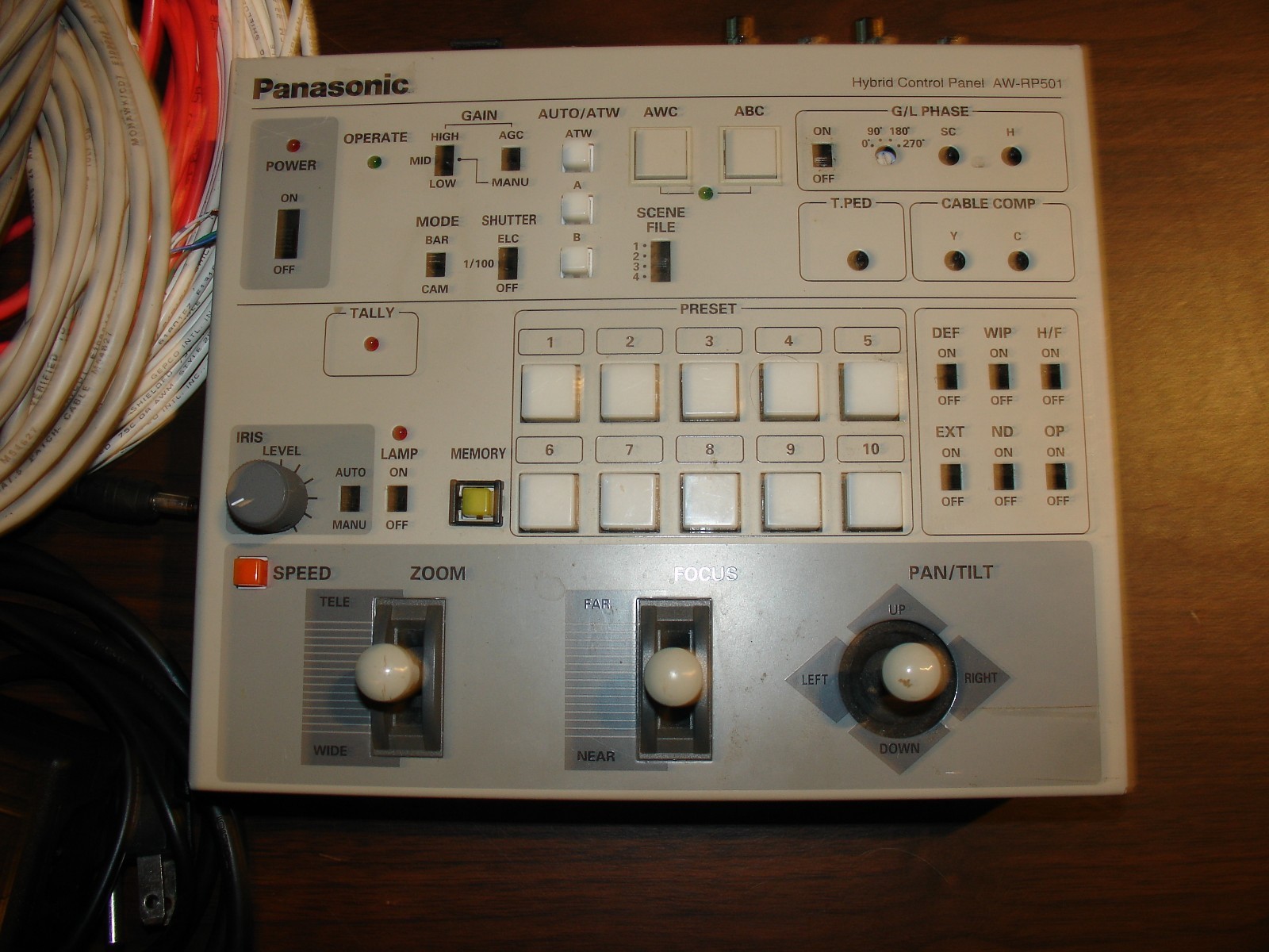 Panasonic Studio Camera Kit AW-RP501 AW-E650P SDI AW-PH300AP use with Tricaster