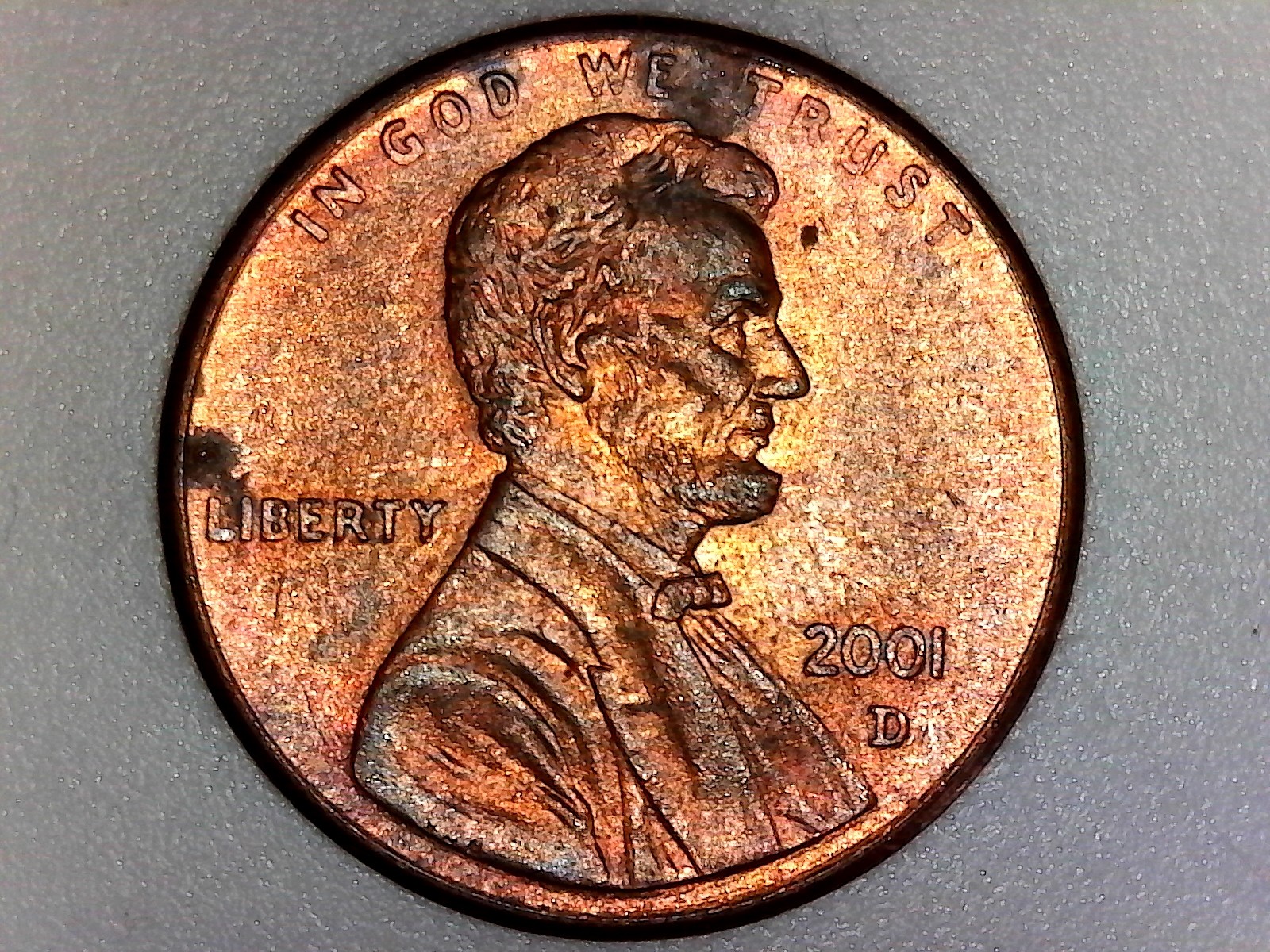 2011 D Penny Double Die Obv & Rev
