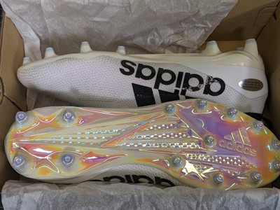 Adidas 15 SM Adizero 8.0 RFS Football Cleats EG1670 White Black NCAA UW Huskies
