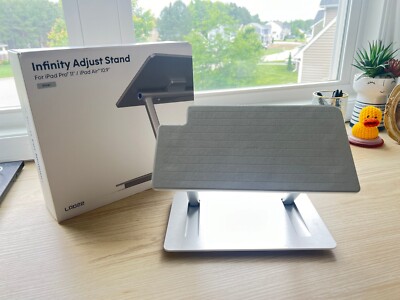 LAB22 Infinity Adjust Stand for 11'' iPad Pro & 10.9'' iPad Air (Silver)