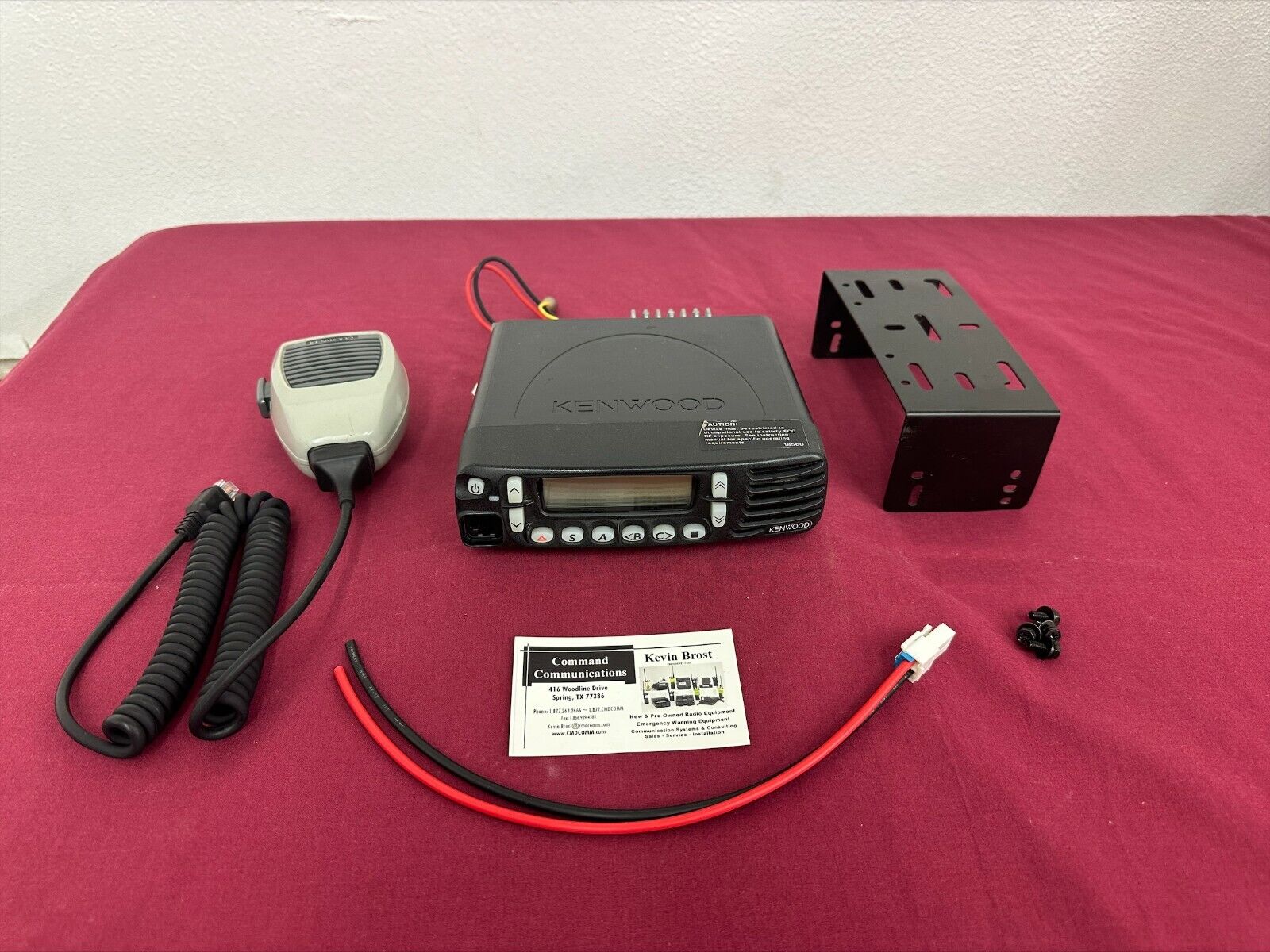 Kenwood TK7180 TK-7180 VHF 30Watt 136-174 Mhz 512 Channels Kenwood TK7180 TK-7180 VHF 30Watt 136-174 Mhz 512 Channels