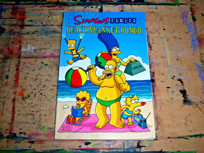 Matt Groening Simpsons Comics Beach Blanket Bongo 2007 Harper 1st 4to SC VG+