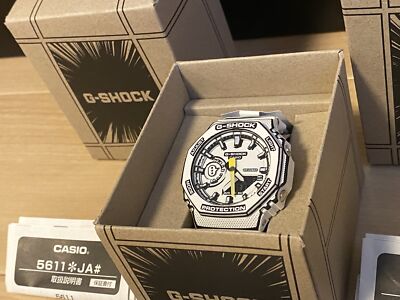 Pre-owned Casio G-shock Ga-2100mng-7ajr White Ga-2100mng-2ajr Blue 2set Watch Manga Jpn
