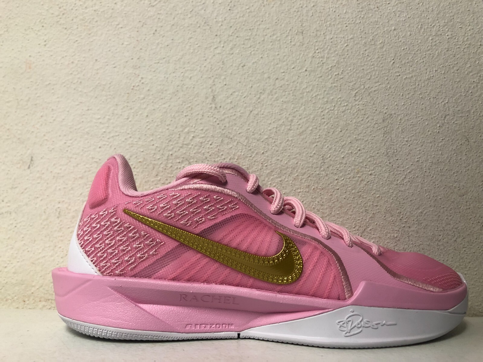 Nike By You Sabrina 2 Kay Wow Pink Gold White HF0670-900