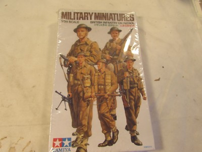 Tamiya 35223 1:35 British Infantry on Patrol Kit Factory Sealed