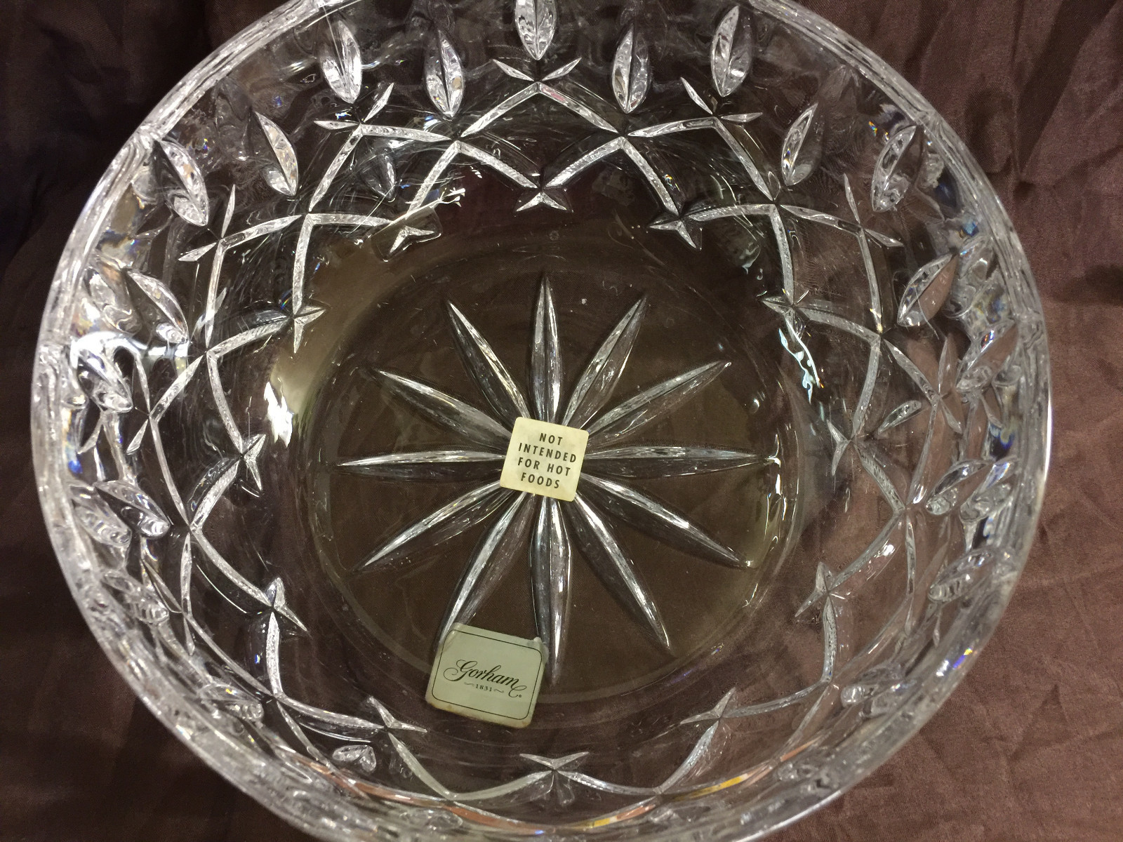 Gorham Lady Anne Crystal 9