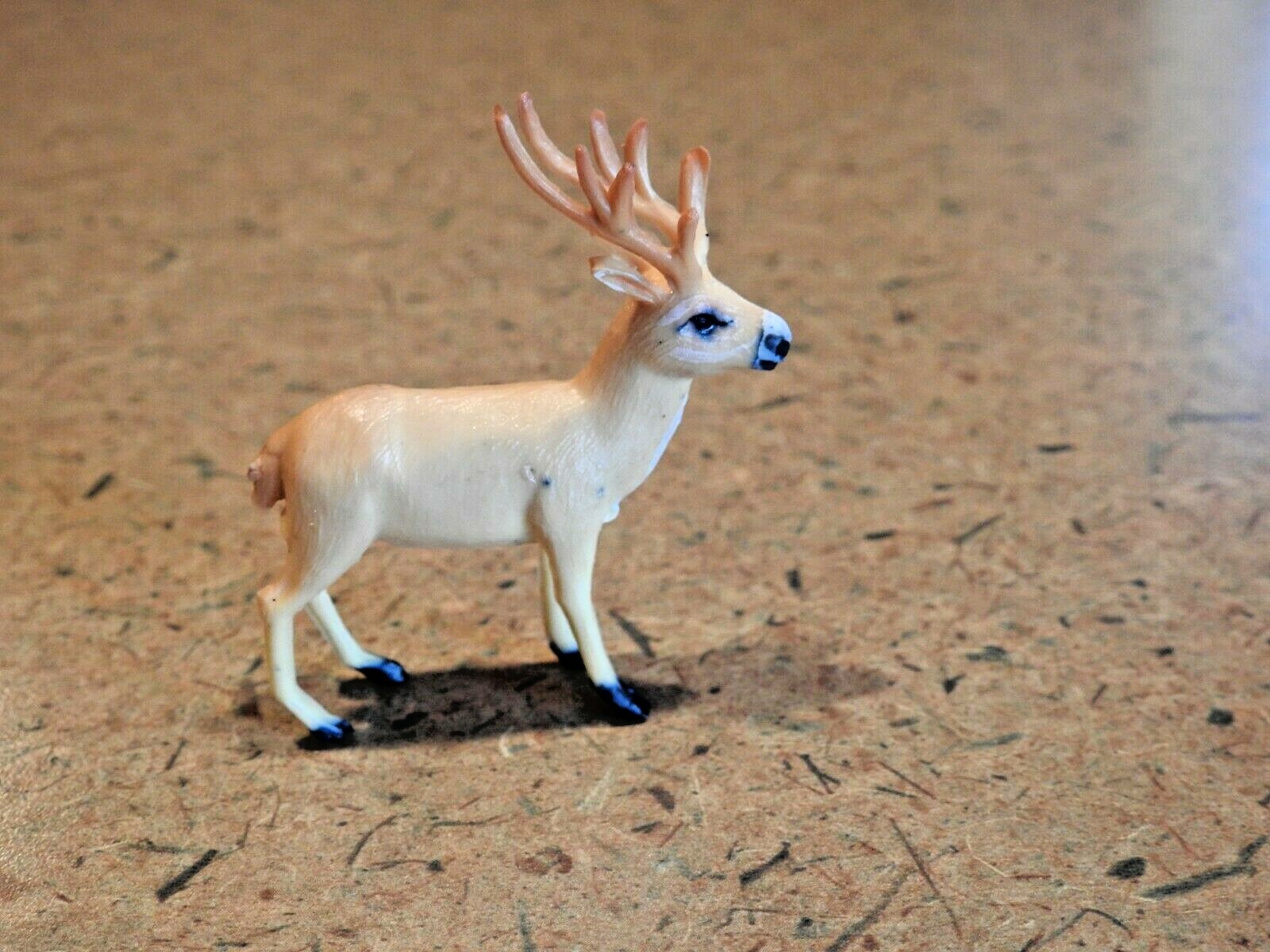 MULE DEER - Vintage 1960'S Louis Marx CO Plastic ANIMAL KINGDOM, In Box