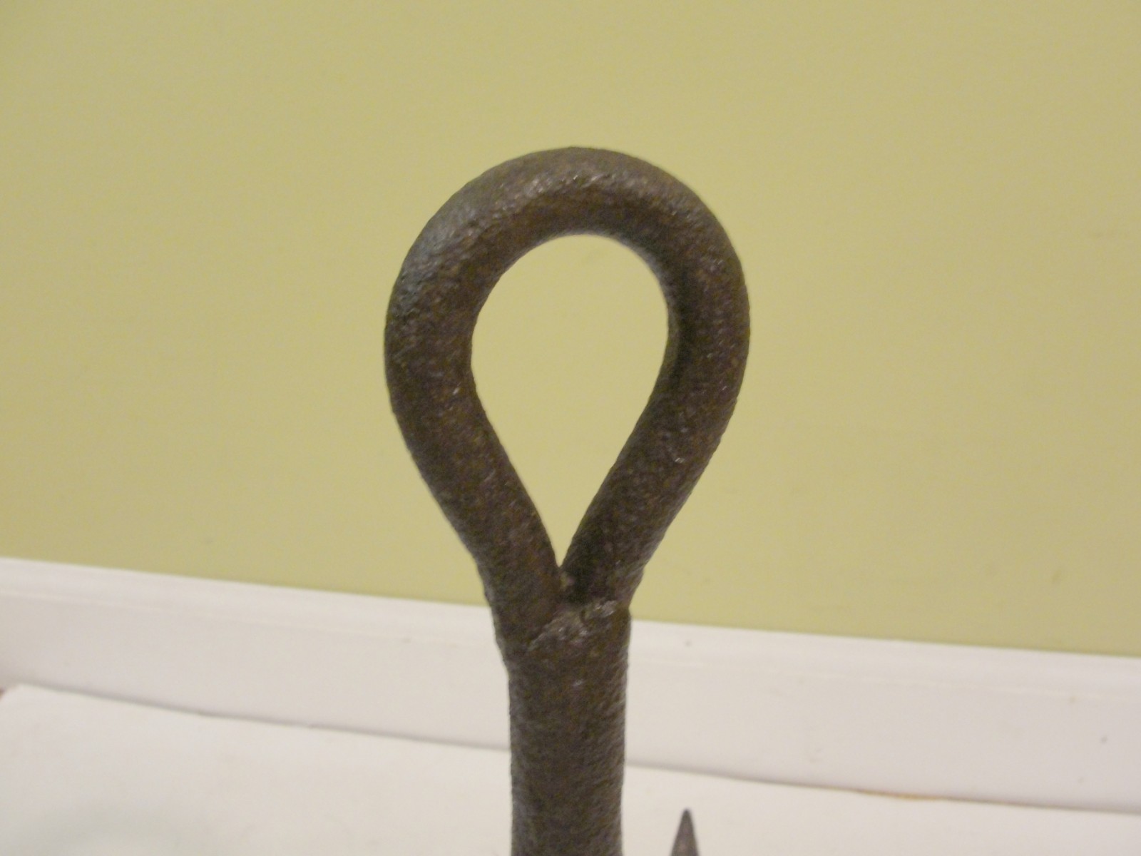 Vintage Old Bear Trap GRAPPLE Hook Heavy Cast Iron 5/8