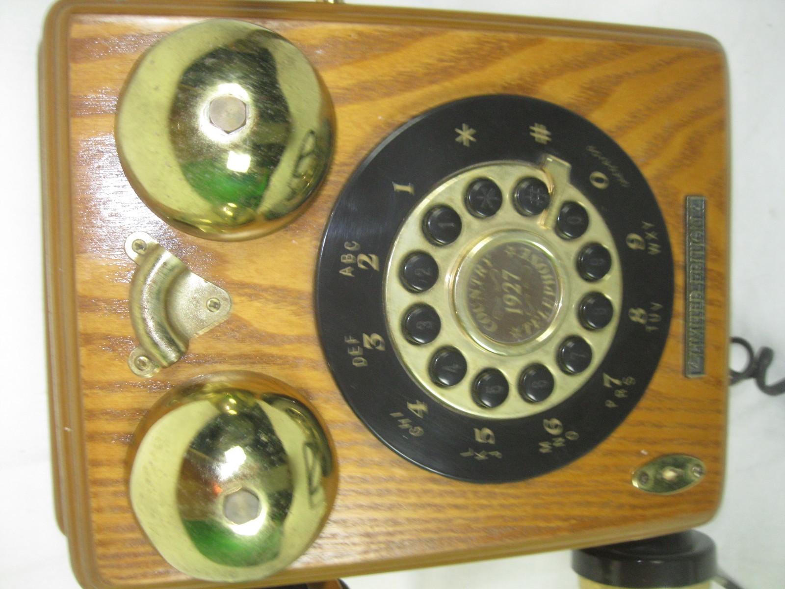 VTG Thomas Limited Edition Wood Telephone 1995 Model PP-111 GUC!