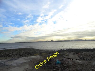Photo 12x8 View across the Tees Estuary Seaton Carew From North Gare Break c2012
