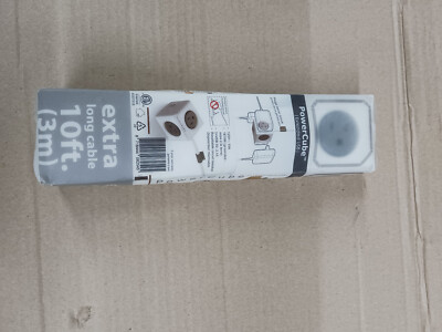 ALLOCACOC  POWERCUBE MULTI OUTLET WITH USB + 3m CABLE  Red Dot Award Winner