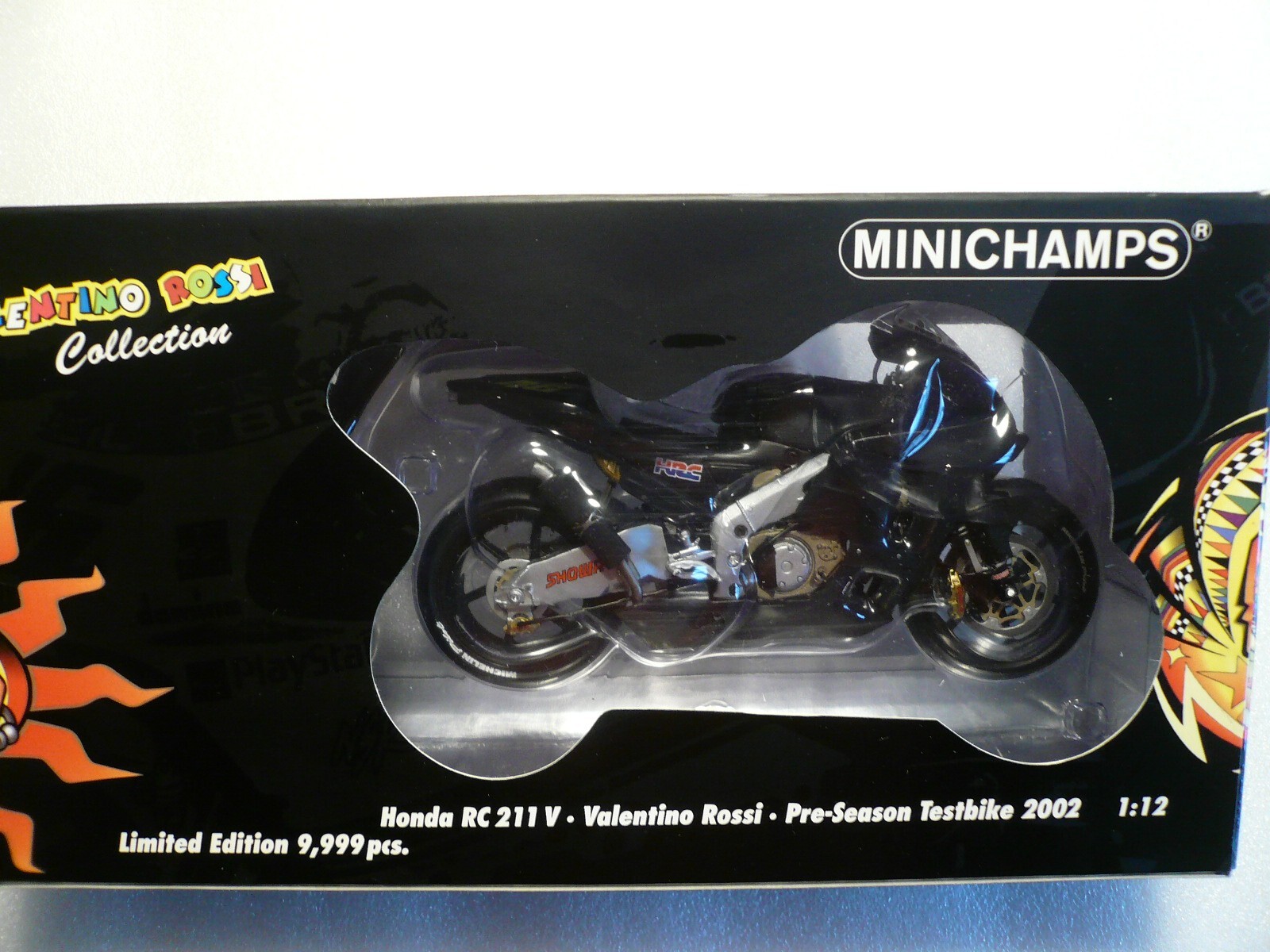 1円～ ミニチャンプス 1/12 Honda RC211V Repsol Honda Team Rider