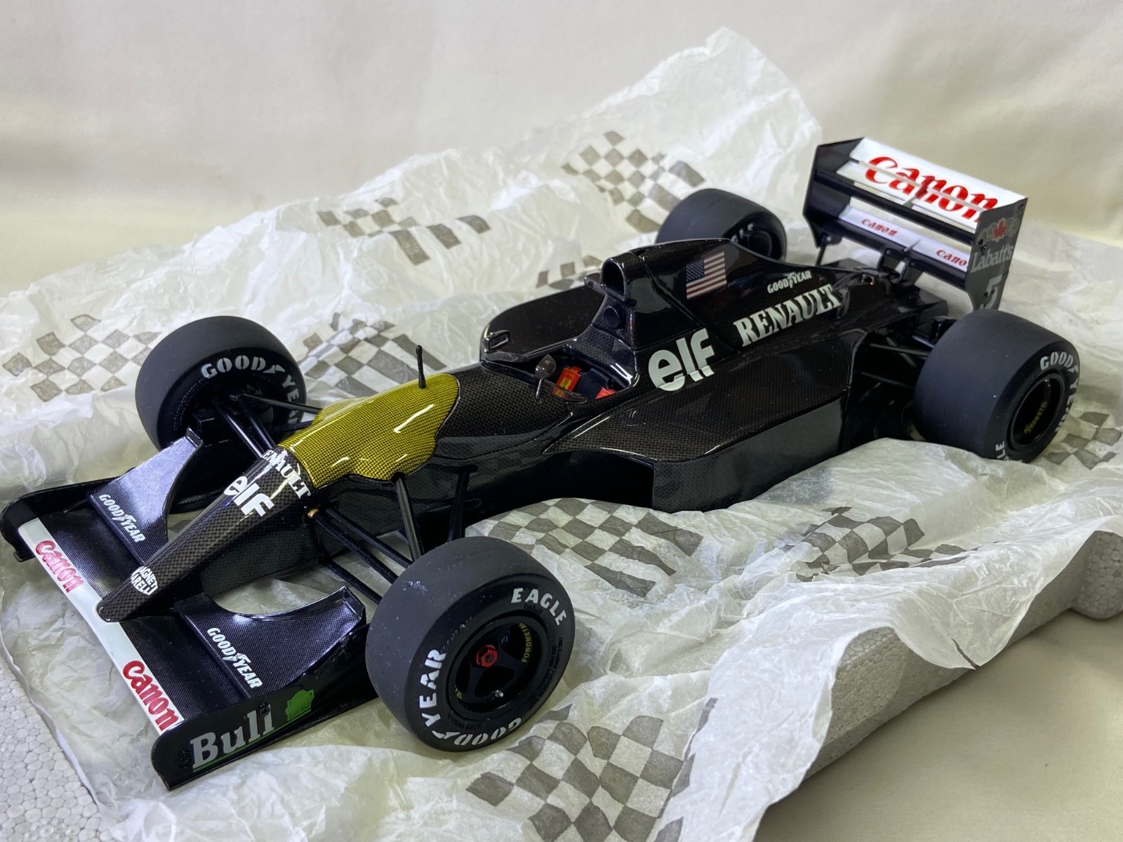 EXOTO 1/18 ウィリアムズ・ルノー FW14B Nマンセル Exoto
