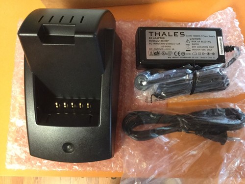 NEW THALES  LI-ION SINGLE RADIO CHARGER CRADLE 1600581-1