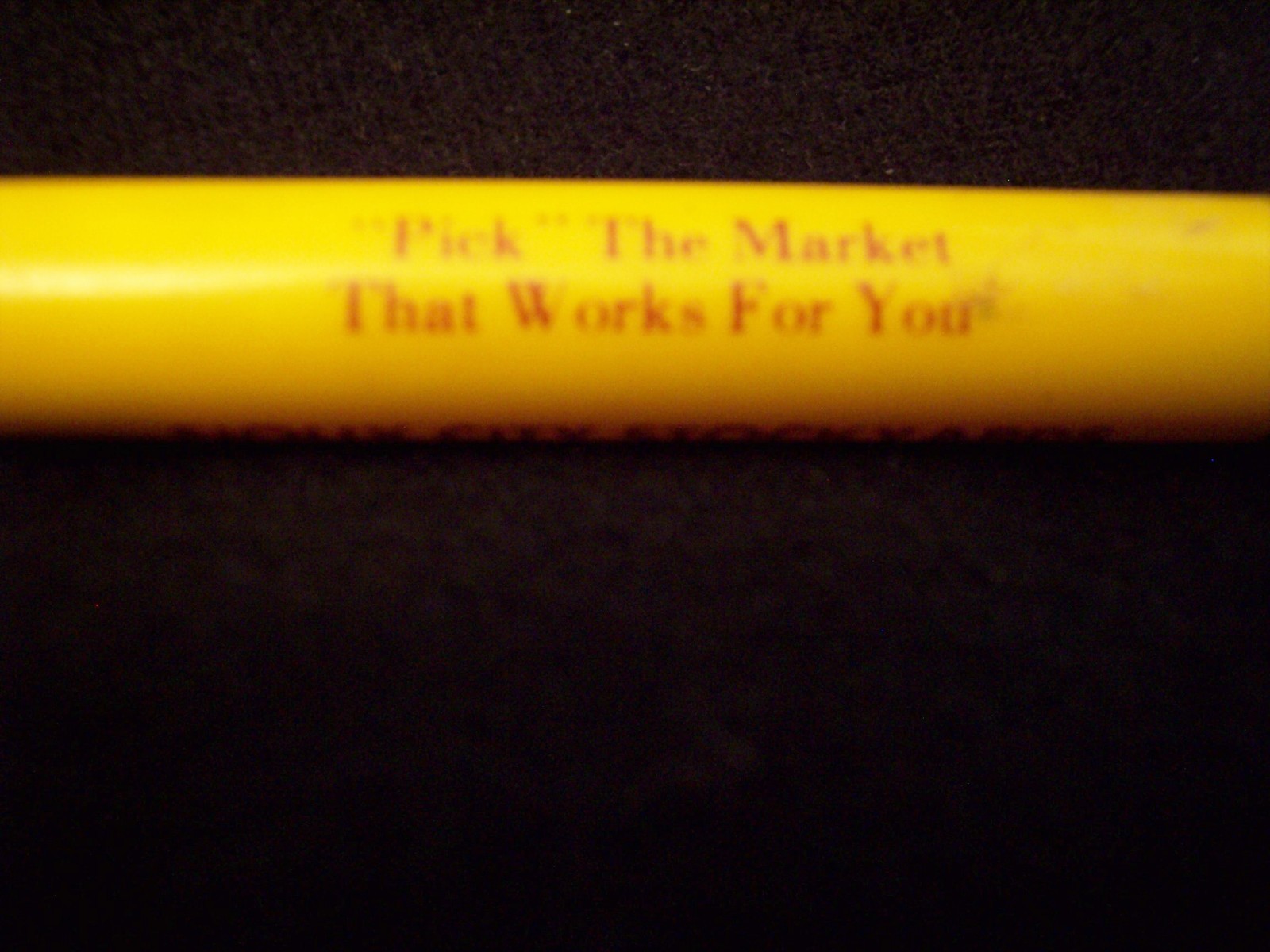 Toothpick holder from Stock Yards, Sioux City, Iowa