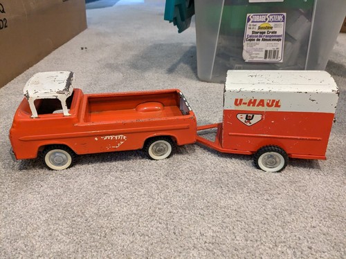 NYLINT 製　USA vintage track trailer ブリキ NYLINT 製 USA vintage track trailer ブリキ NYLINT 製 USA