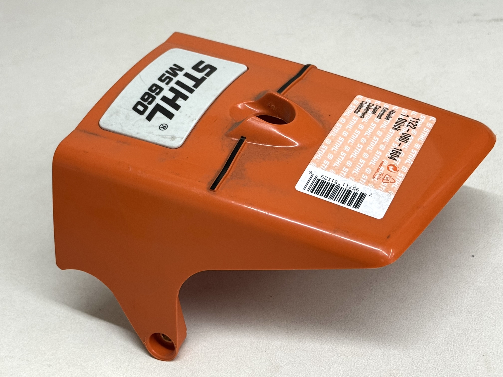 STIHL OEM TOP SHROUD COVER 1122 080 1604 MS660 MS660R MAGNUM MS650 066 CHAINSAWS - Picture 2 of 3