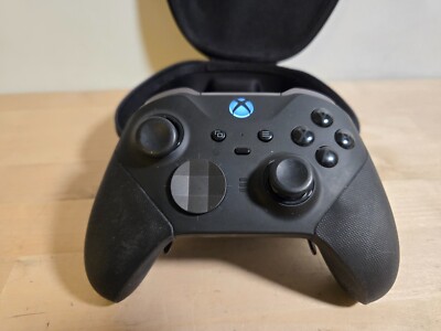 Xbox One Elite Series 2 Wireless Controller - Black (Untested/For Parts) *READ