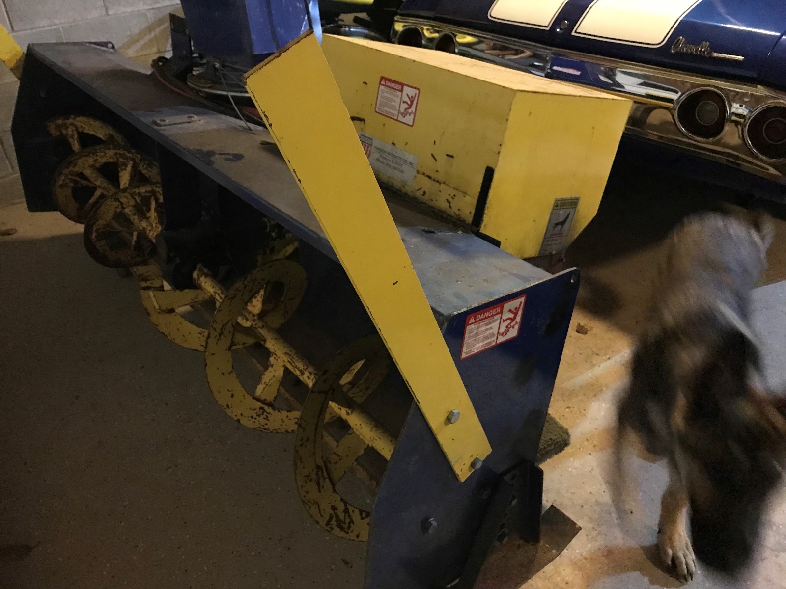 HANSON 7 FOOT SNOW BLOWER