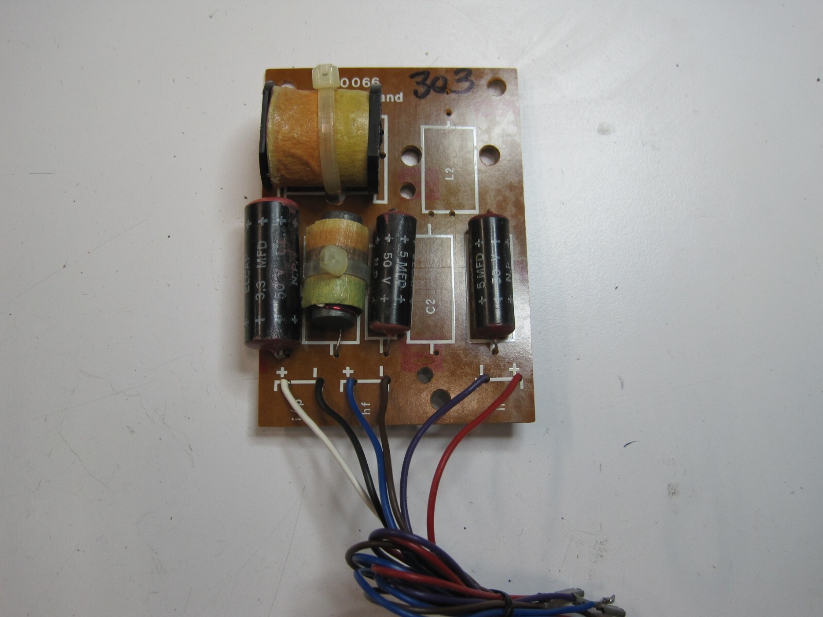 KEF 303 2-WAY CROSSOVER BOARD #SP1136 | eBay KEF 303 2-WAY CROSSOVER BOARD #SP1136 | eBay