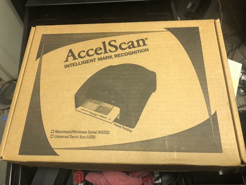 New In Box AccelScan 2110 USB Intelligent Mark Recognition Scanner