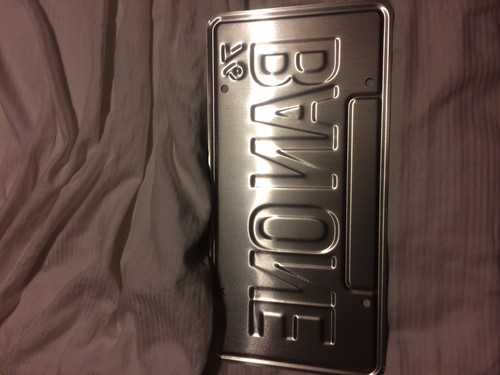 Burt Reynolds Smokey And The Bandit Ban One License Plate PSA Autograph