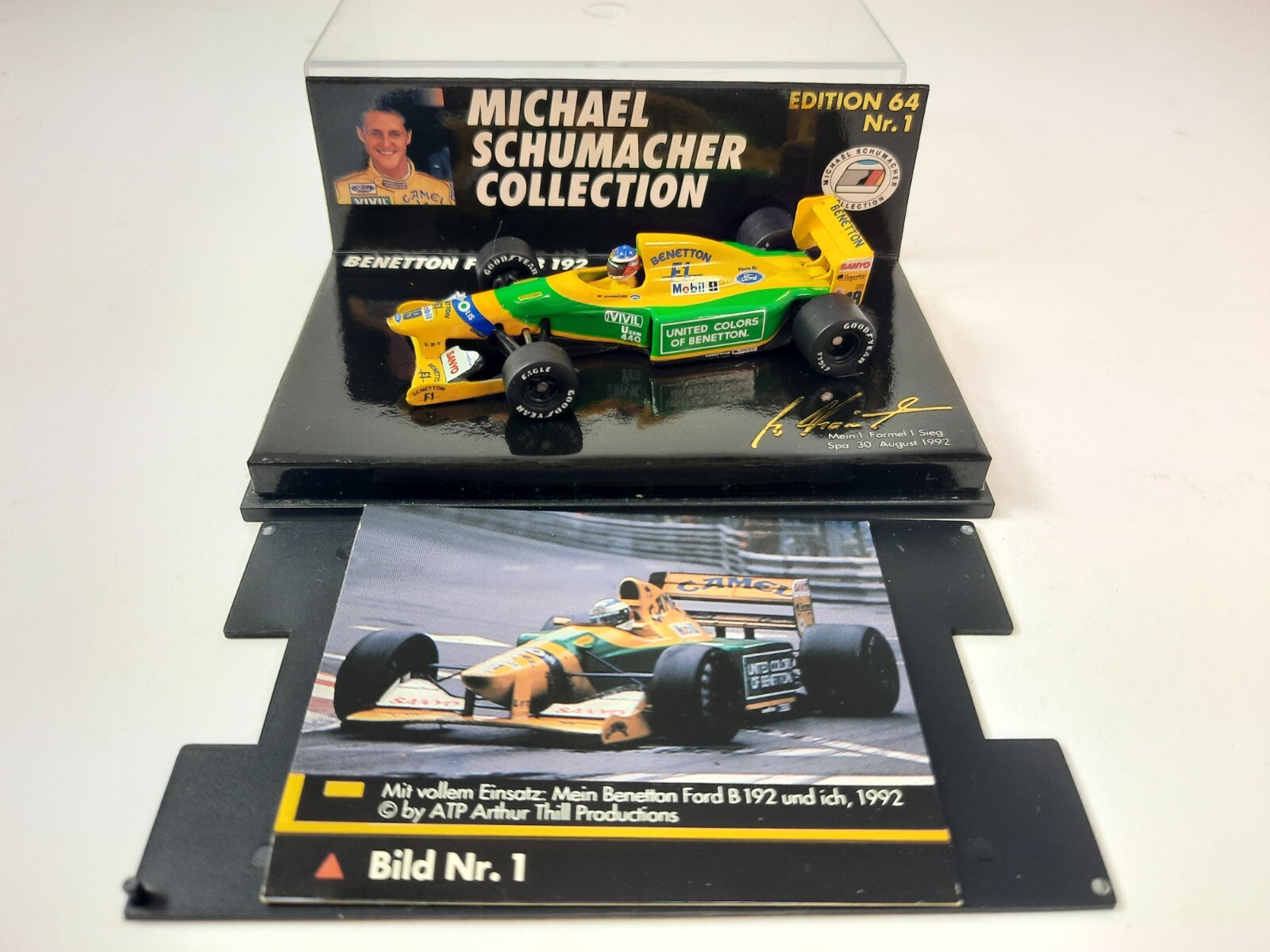 ミニカー MINICHAMPS BENETTON B192 M.SCHUMACHER Minichamps Benetton B192 M.Schumacher | eBay