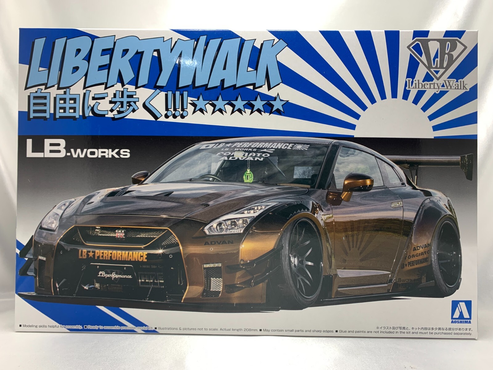 ミニカー liberty walk GT-R type 1.5 limited 47/60 Amazon.com