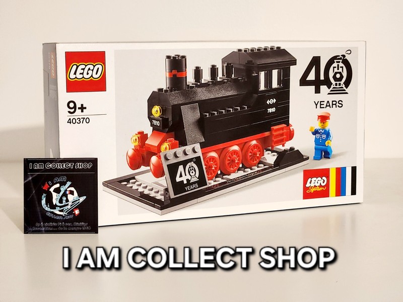 Lego 40370 Ensemble Lego Train 40Ã¨Me Anniversaire 7810 