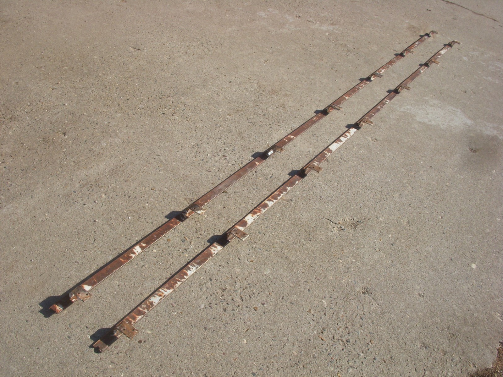 antique barn door roller track [ 10' ]