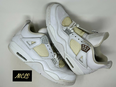 Air Jordan Retro 4 IV Pure Money Men s Basketball Shoes 308497 100 Size 13